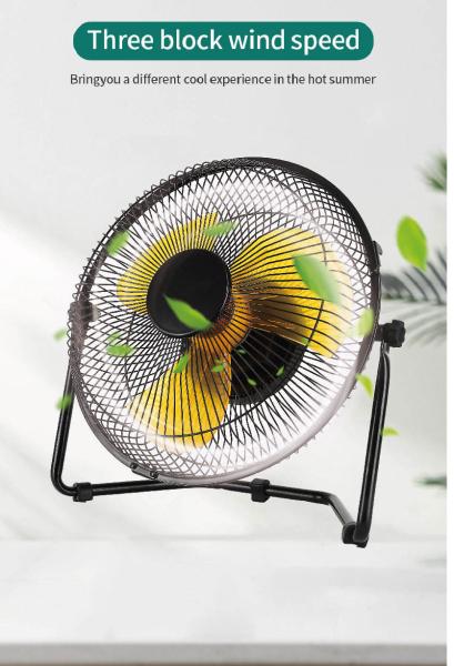 Led Light Solar Electric Fan With USB Mobile Phone Charge Function