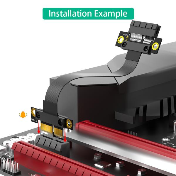 PCI Express 3.0 1x para PCI-E x1 Riser Adaptor Flexible Extension PCI-E Riser Cable Express 1X Высокая скорость