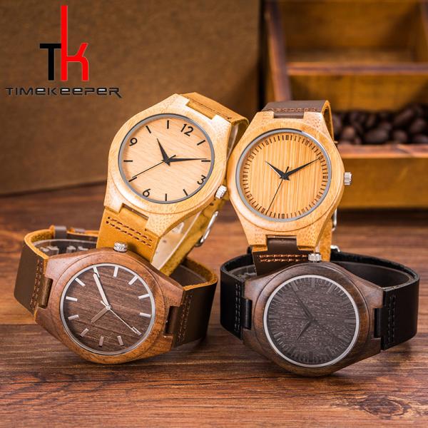2018 Reliable China Custom Watch Manufacturer Good Quality And Price Luxury Bamboo Watch Wrist Watches Men Couple Watch Quartz
