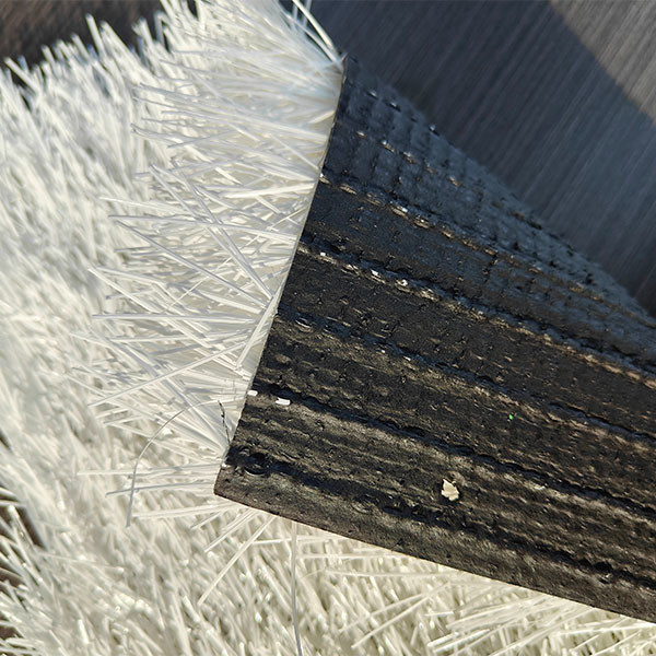 Césped artificial deportivo personalizable de 50 mm con color blanco en 5/8 Gaage y 8000 Dtex