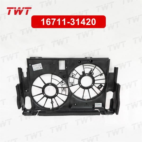 Original 16711-31420 Car Electric Fan Shroud 1671131420 16711 31420 For Toyota Alphard Vellfire Hv 2008-2011 2Grfe Ggh2#