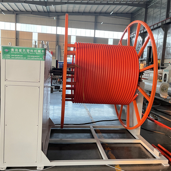 Automatic COD Bundle Pipe Production Line / HDPE Silicon Core Duct Extrusion Machine / Telecom Conduit Pipe Equipment