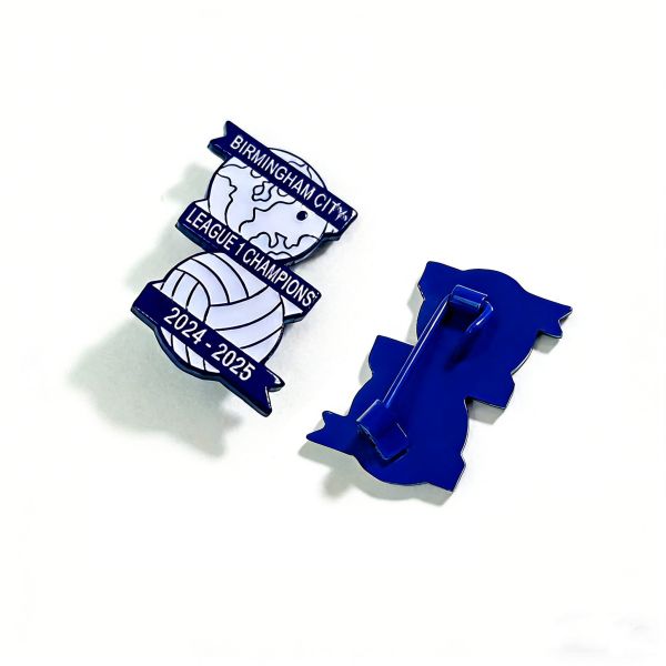 Sparkly enamel pins with soft or hard finish, UV print, and adorable cartoon design are yours to create.