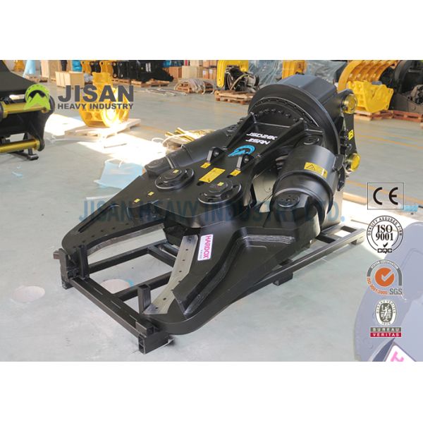 Cizallas metálicas para excavadora JISAN con motor de rotación hidráulica de 360 grados, gran potencia y larga durabilidad