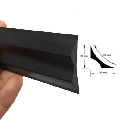 30mmx3.2mm PVC Vinyl Capping Strips e Cove Former para soluções profissionais de piso
