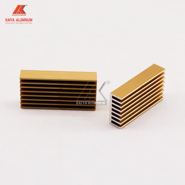 Anodized Heat Sink Aluminum Profiles T6 For Computer Electrical Appliances