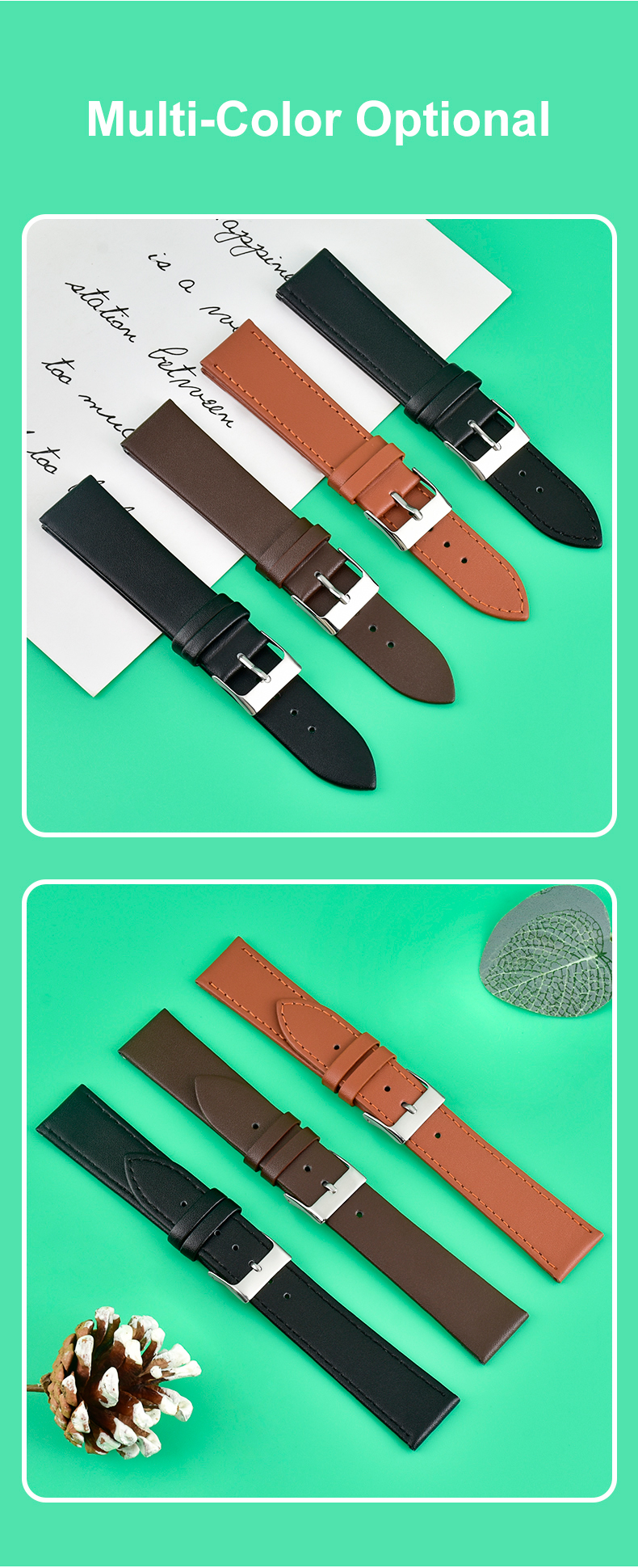 Handmade неподдельный кожаный OEM Wristband ремешка изготовленный на заказ и ODM принимают