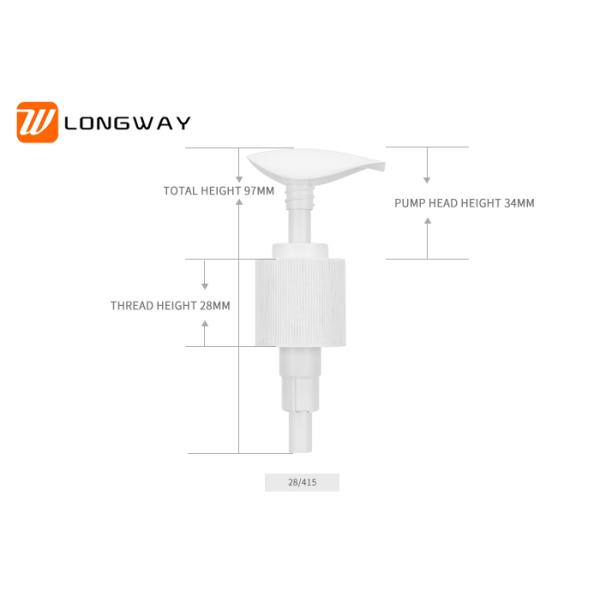 Colorful Cute Plastic Lotion Pump For Cosmetic Cream Packaging PP Material