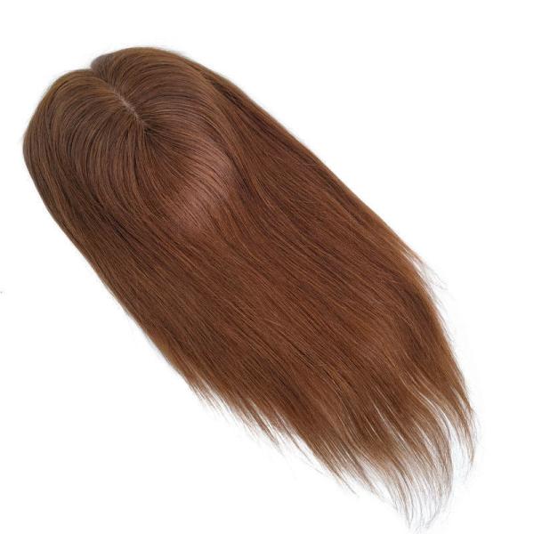 Remy Hair HD Lace Closure Frontal Toupee Silk Base Straight Toupee Hair Toppers Pieces For Women Human Hair Wigs