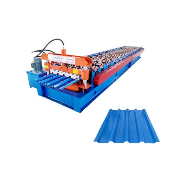 IBR Steel Profile Roll Forming Machine Size 6500*1500*1500 Mm Speed 10-15 M/Min