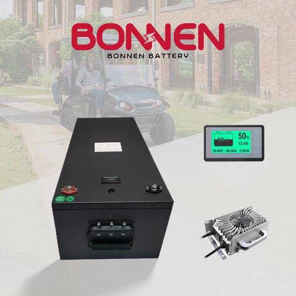 48V 200Ah Lithium Golf Cart Batteries 10.24kWh Lithium Electric Golf Trolley