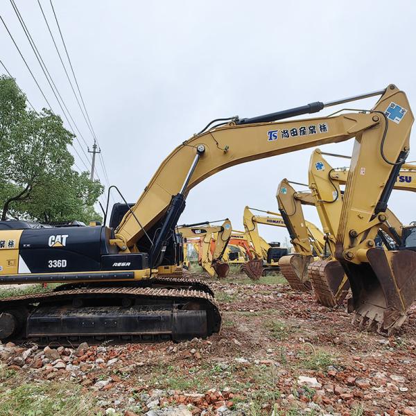 36Ton Hydraulic Second Hand Heavy Duty Excavator CAT 336D Equipment
