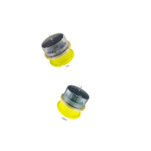 FAA L810 Solar Led Warning Light , Low Intensity Aviation Obstruction Light 1.8w