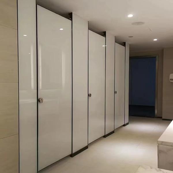 1220 X 2440mm Toilet Phenolic Partition Toilet Cubicle Walls
