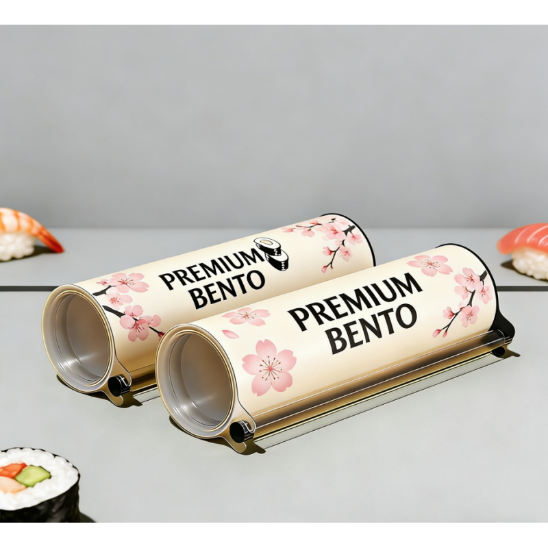 Hot Sale Sushi Push Pop Food-grade Customized Push up Tube for Sushi Rice and Vegetable Rolls Packaging