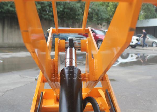 800w Mobile Lift Tables Portable Material Handling Lift Table Electric DC 1010x520mm