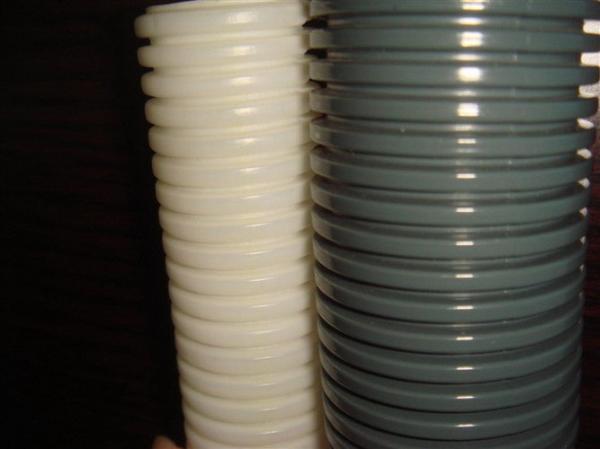 Corrugated Flexible Tubing Plastic Pipe ID 5mm ~ 48mm Size Voltage 