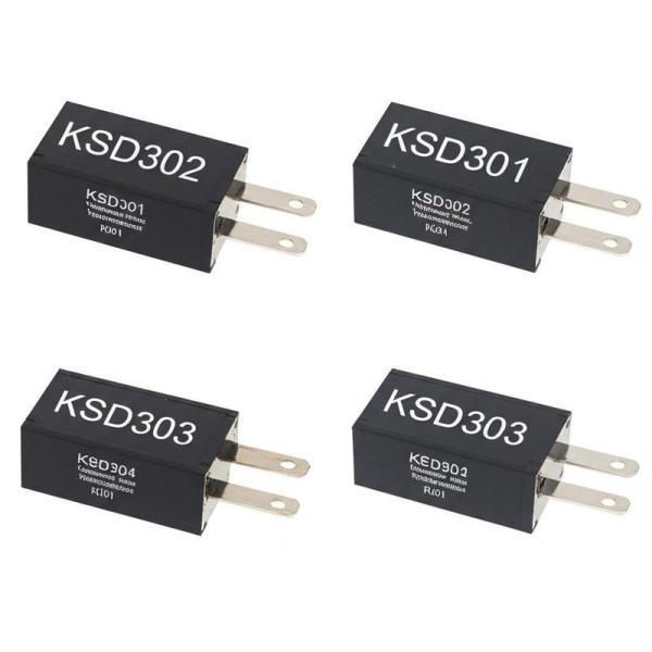KSD302 Bimetallic Thermostat Temperature Controller with 100000 Cycles 250V 16A and 0-250℃ Range