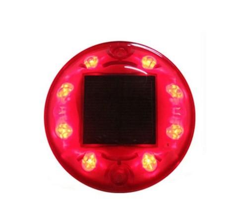 Outdoor blinking road marker cat eyes reflector rainproof led solar road stud
