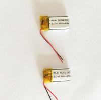 Bateria LiPo personalizada AUK501220 Personalizar 3.7V 80mAh LiPo Para dispositivo Bluetooth