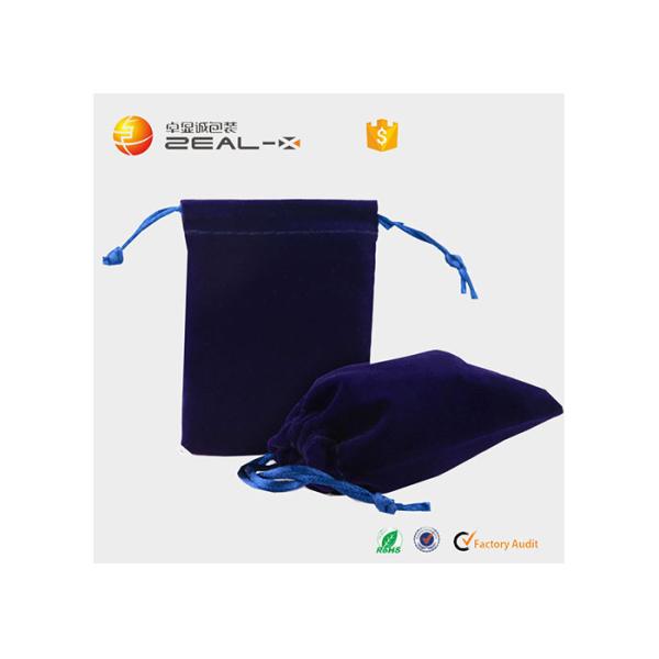 Delicate Necklace Packaging Velvet Drawstring Bags Jewelry Protection Popular