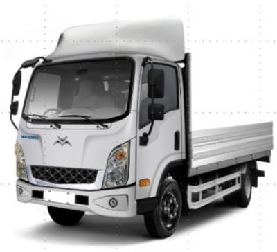 4.5T uma única fileira Elétrico puro Carga Van EV Cerca Transport Vehicle 80.64kWh de 4,15 medidores