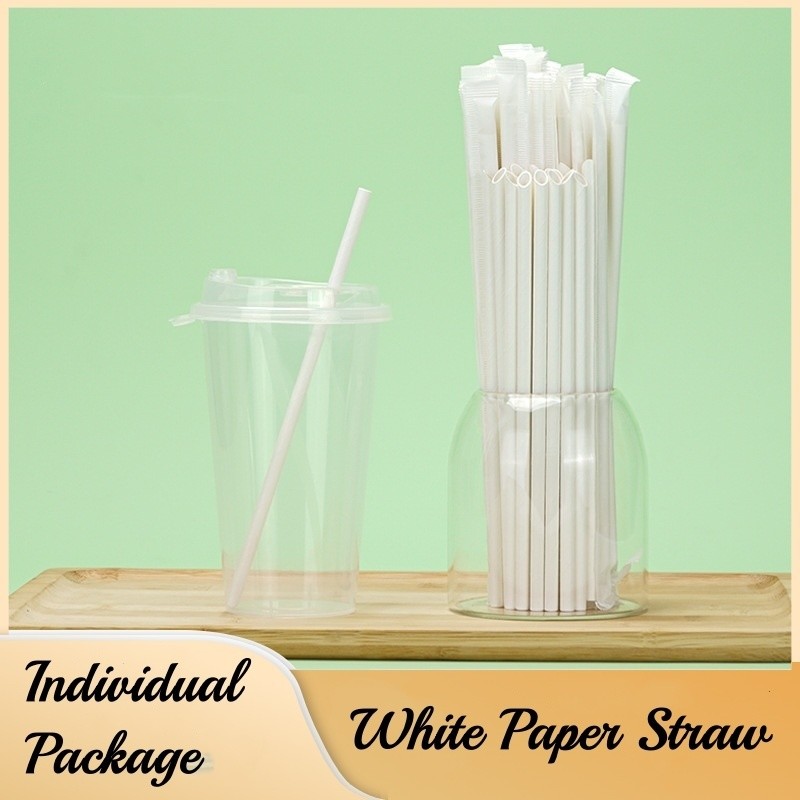 Christmas Paper Straws in Bulk Package Gross Weight 5.500kg Degradable Different Sizes