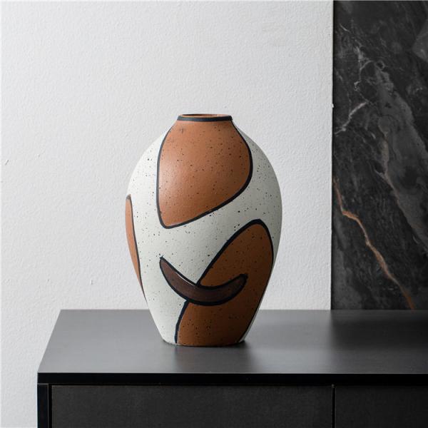 TENGZHENDA wholesale luxury modern flower vase art desktop ornament home decor ceramic vases