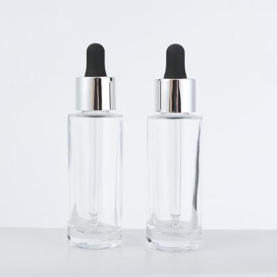 Transparent Glass Essential Oil Dropper Bottles 30ml 50ml Empty