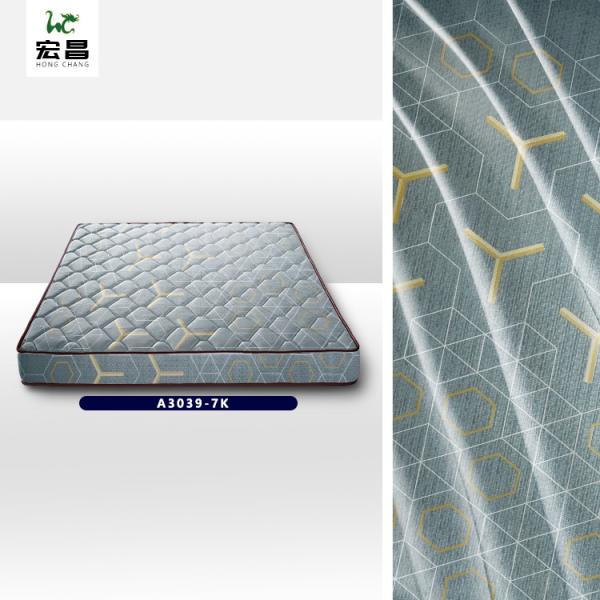 tissu de pongé de polyester de matelas du fil 43D