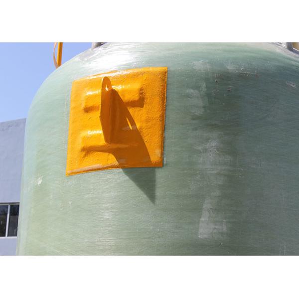 Танк цилиндрические 3600mm*5210mm Pretreatment FRP воды химический