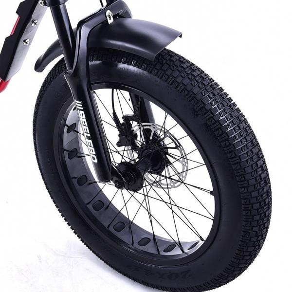 High Power Electric Cycle Motor 500w 750w 1000w E-bike GOMID Retro Electric Fat Tire Bicycle with Wheel Size 20*4.0 Inch