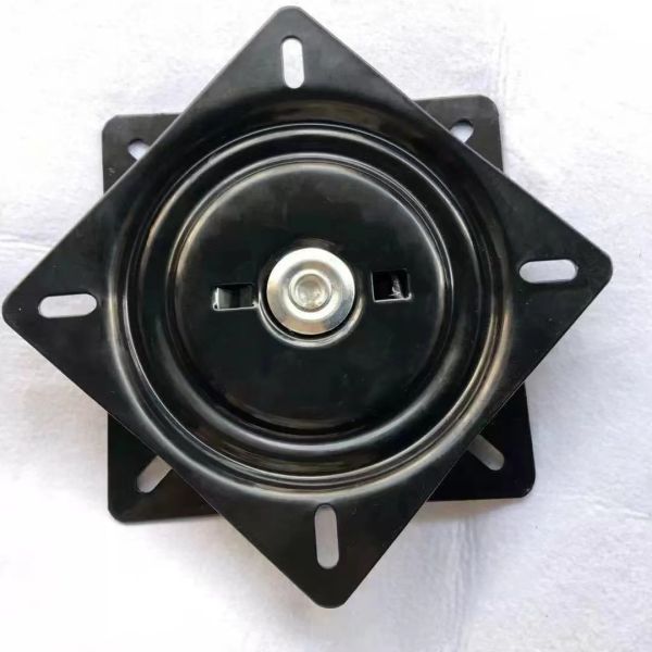 Swivel Chair with 360 Degree Rotating square Plate Furniture Hinge Mechanism Swivel Table Ball Bearing Rotation Plate