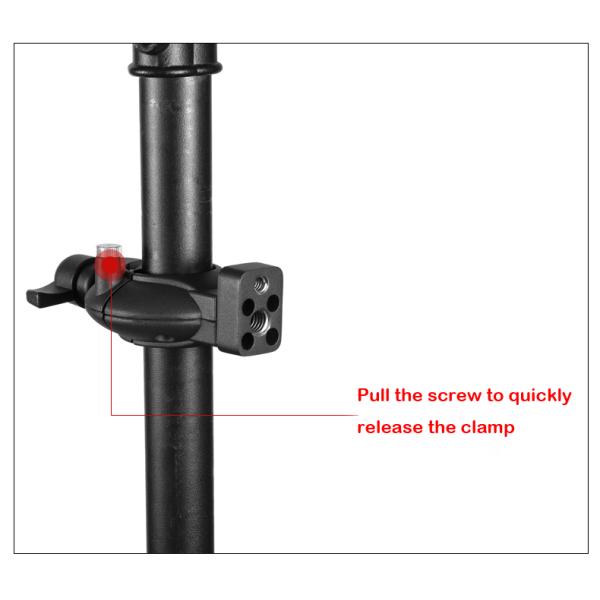 Super Pipe Clamp CA119 with 1/4