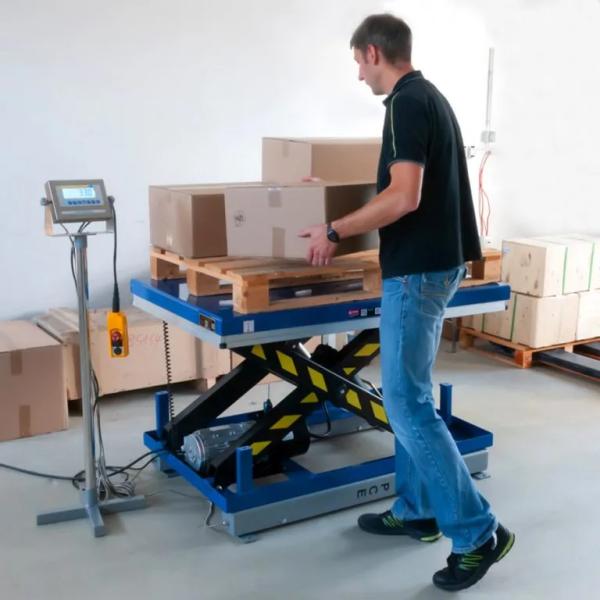 1000kg - 4000kg Fixed Lift Tables Hydraulic Small Lift Table For Sale