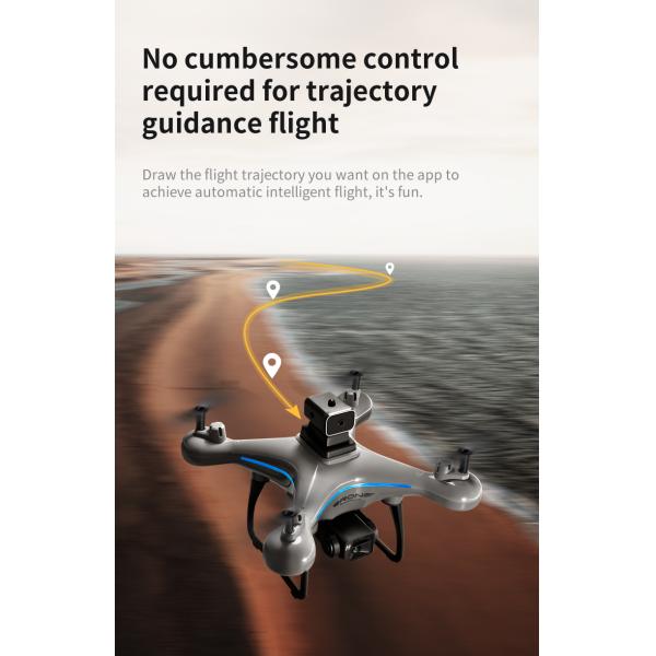 Prosumer Drones Made Easy Ky102 with 4k HD Dual Cameras Four-way Obstacle Avoidance and Intelligent Fixed Height Hovering