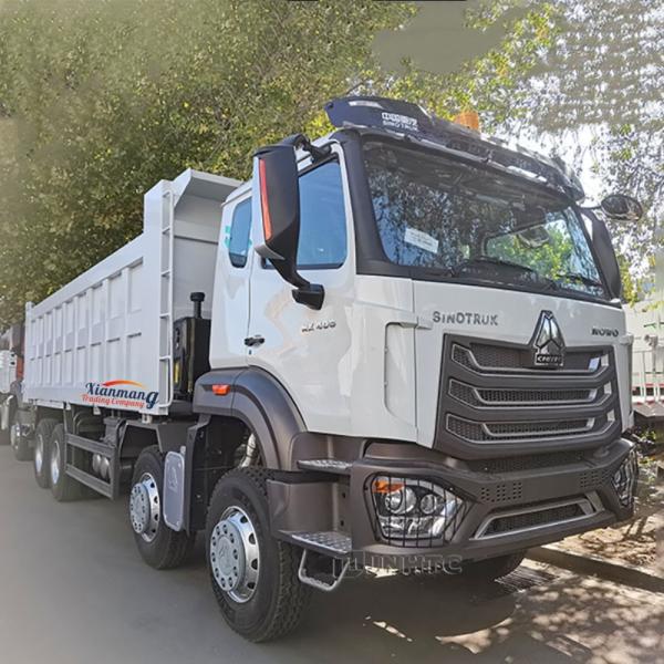 HOWO NX 右手または左手運転 320-400HP 2番手TIPPERトラック 12ホイール 8X4鉱山ダンプトラック 燃料タンク 400L