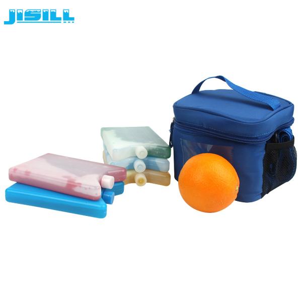 Durable Plastic Ice Packs / Long Lasting Reusable Gel Ice Packs For Cooler Bags