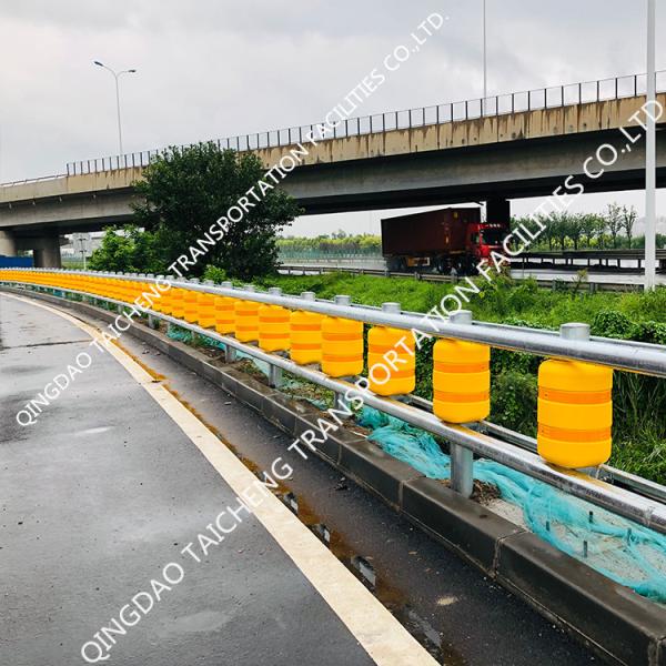 Anti choque do corrimão que espaça a barreira do rolo de estrada de 0.5m