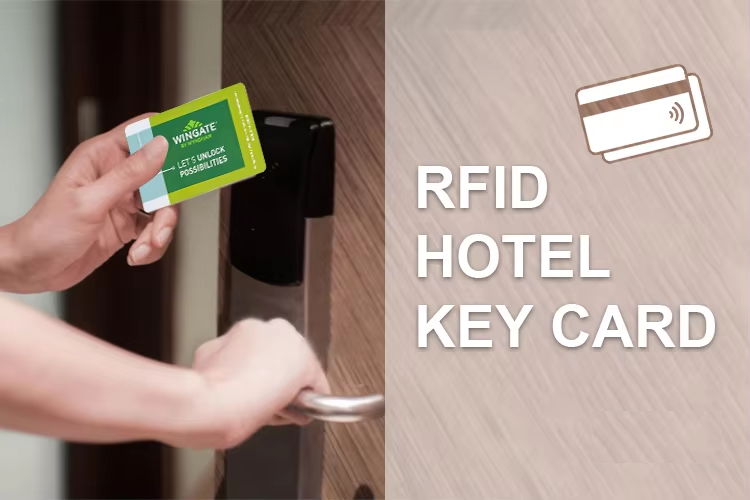 Custom 13.56MHz ISO14443A Waterproof RFID NFC Smart Card for Hotel Access Control