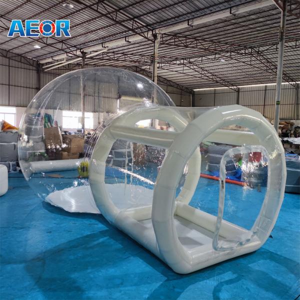 Balão inflável casa de bolhas cúpula transparente casa de bolhas inflável para crianças