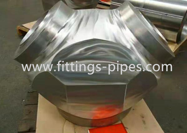 A182 F92 Forged Steel Pipe Fittings Tee Alloy Material Anti Rust Painting