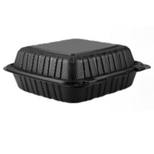 Various Sizes Takeaway Meal Container for MFPP Market Demand,Takeout MFPP Hinged Lid Microwavable Container,6”x6”x3”