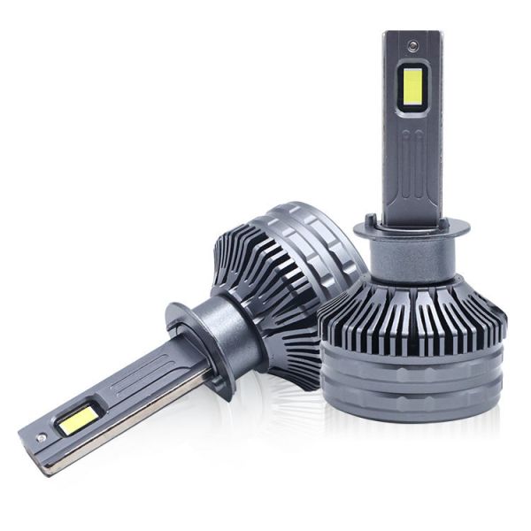 High Power 160W 6500K Cool White Universal H1 Car LED Headlight Bulb Aluminum