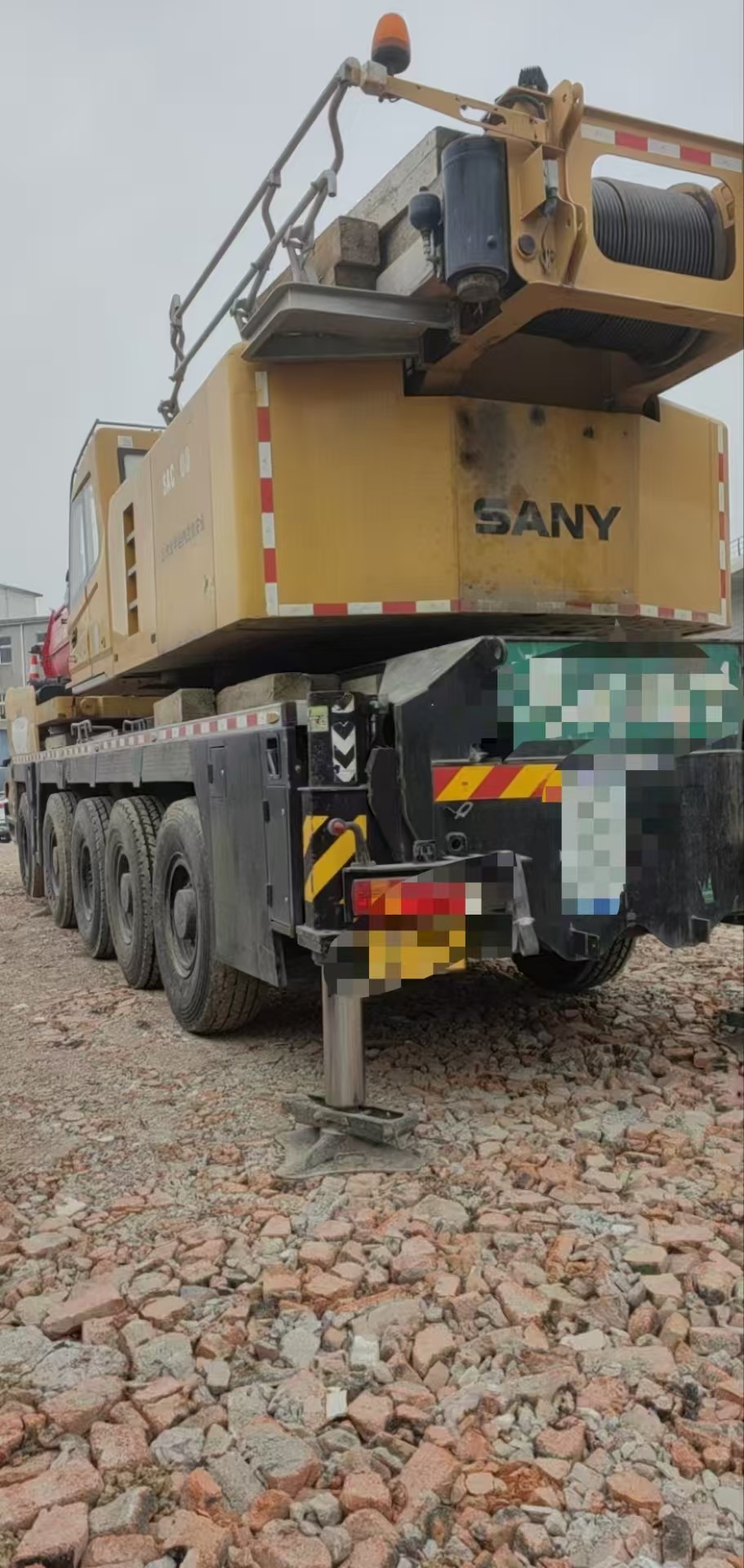 2019 Sany SAC1300T7 Second-Hand Crane 130t Capacity 73m Main Arm 17.5m Jib 50t Counterweight 2614h Running Time 22624km