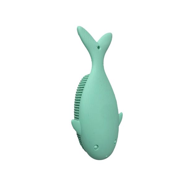 MHC Silicone Bath Brush Set Body Baby Bath Products Cute Facial Cleansing Hair Back Scrubber For Shower