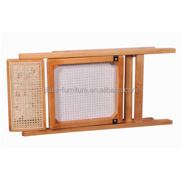 Customized Tianjin Lulu Outdoor Folding Rattan Garden Chairs for Comfortable Seating