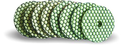 Dry Diamond Polishing Pads Granite   , Concrete  Quartz Stone Diamond Sanding Discs