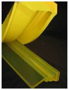 Concrete Stamp Stone Casting by Polyurethane Rubber Liquid Yellow Material