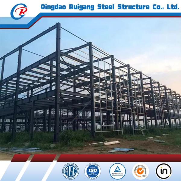 Multi Floor Steel Structure Office Building Prefabricated Administrative Building